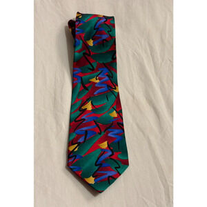 J.Garcia GreenTree Limited Edition 100%Silk Collection 45 Necktie Vintage